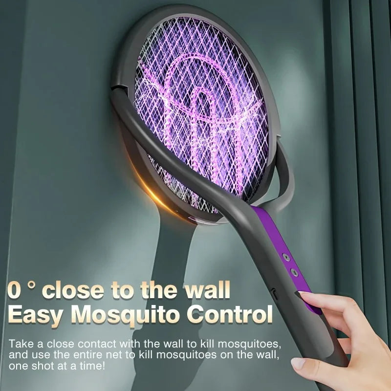 2-In-1 Mosquito Swatter Lamp &ndash; USB Rechargeable Extendable