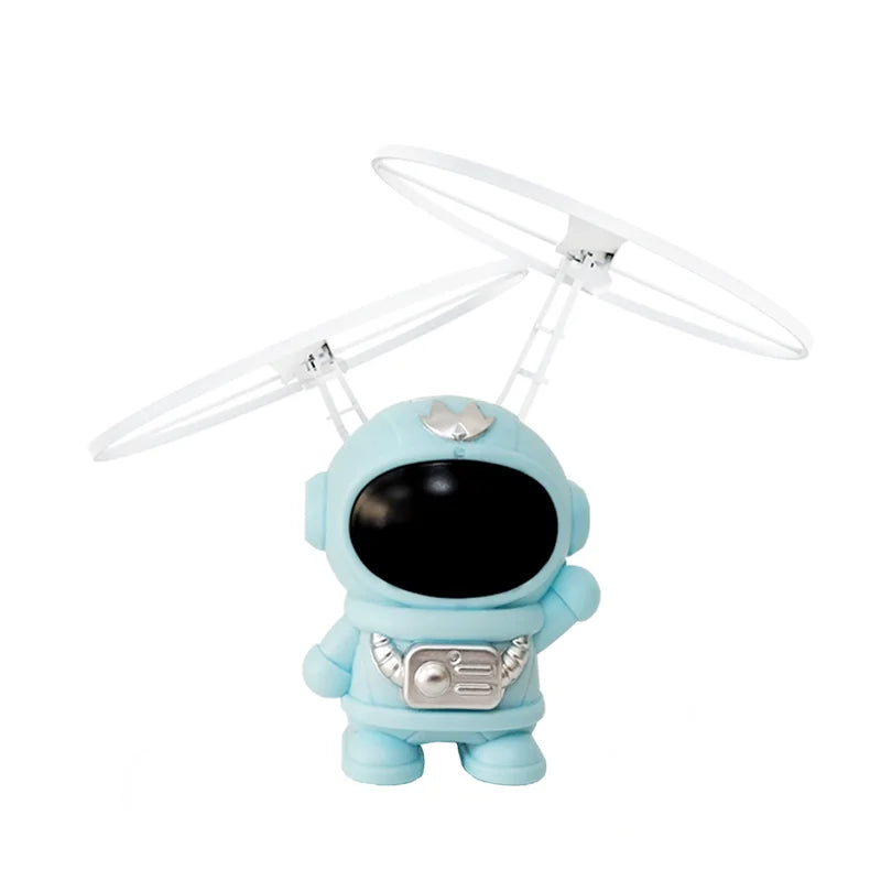 Mini Astronaut Drone &ndash; USB Charging Flying Robot Toy Blue Astronaut