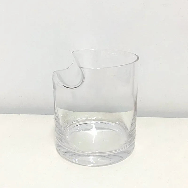 Cigar Glass - Crystal Glass With Built In Cigar Rest