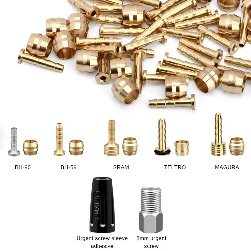 Set de garnituri pentru frână Riderace BH90 BH59, 50 de perechi pentru disc hidraulic