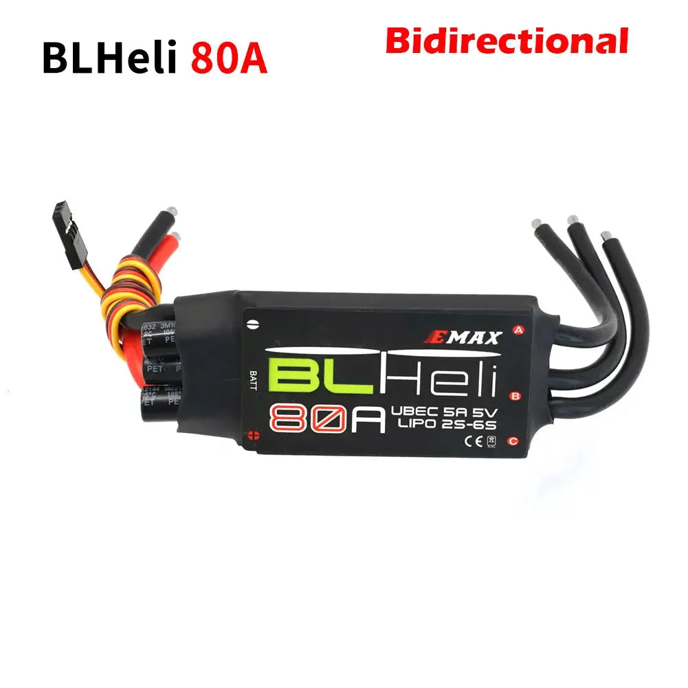EMAX BLHeli 80A 60A 50A 40A 30A 20A 12A ESC for RC Multirotor Airplane Fixed-Wing FPV Racing Drone QAV250 QAV210 DIY Parts by InterCyprus Trading Ltd