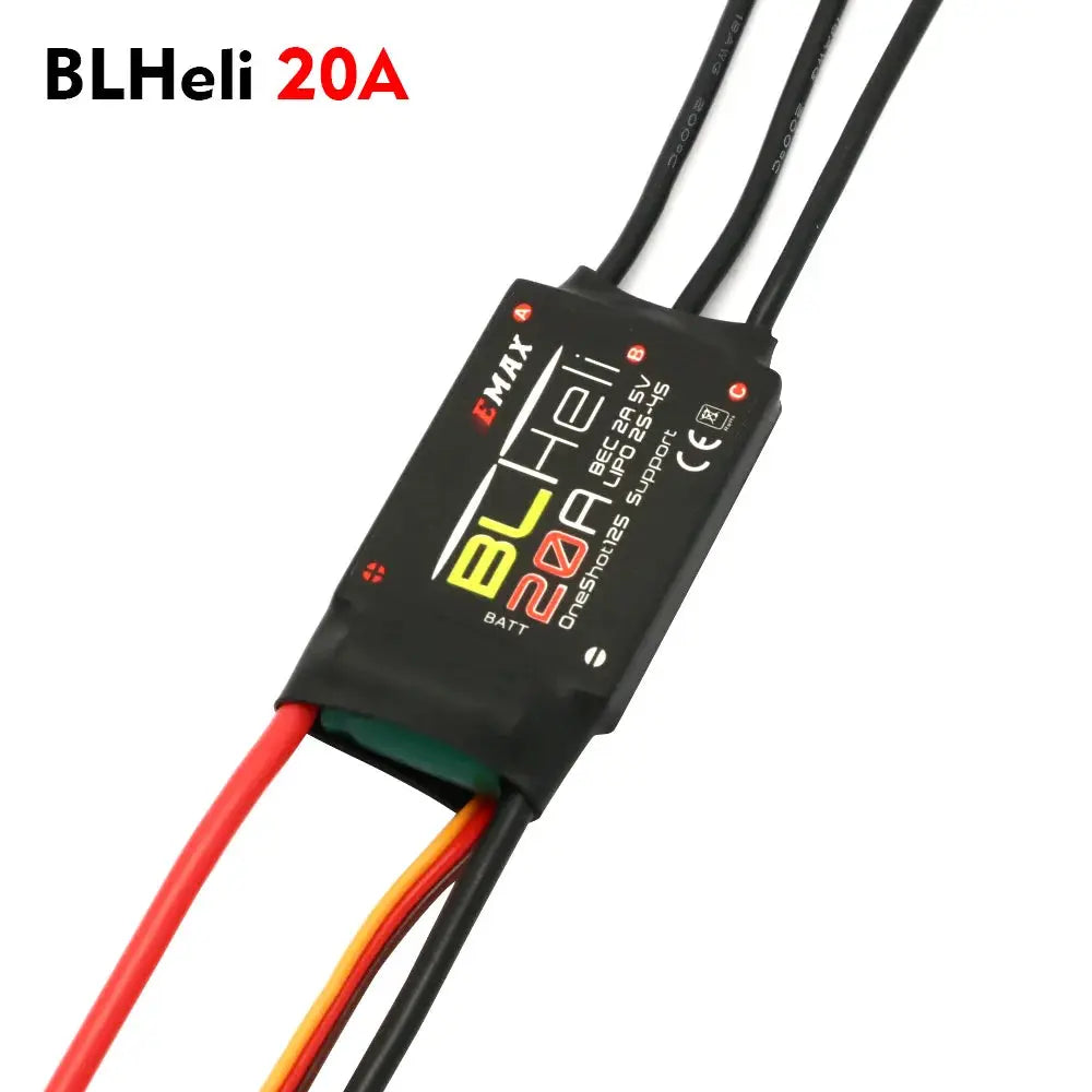 EMAX BLHeli 80A 60A 50A 40A 30A 20A 12A ESC for RC Multirotor Airplane Fixed-Wing FPV Racing Drone QAV250 QAV210 DIY Parts by InterCyprus Trading Ltd