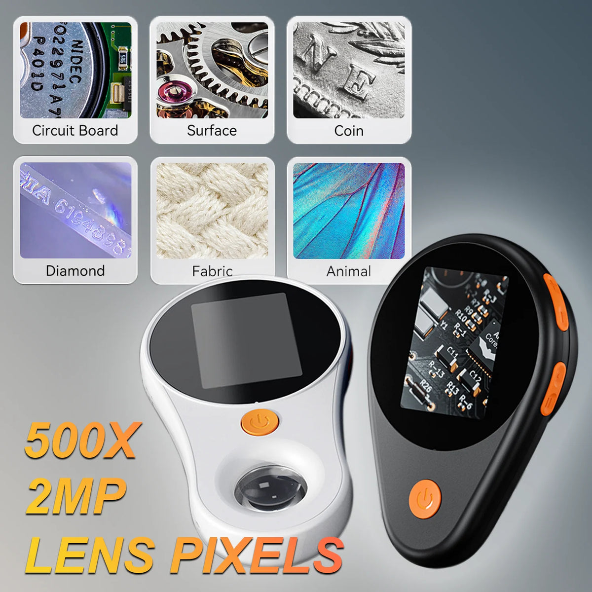 500X Handheld Microscope Magnifier &ndash; Ultra High 500X