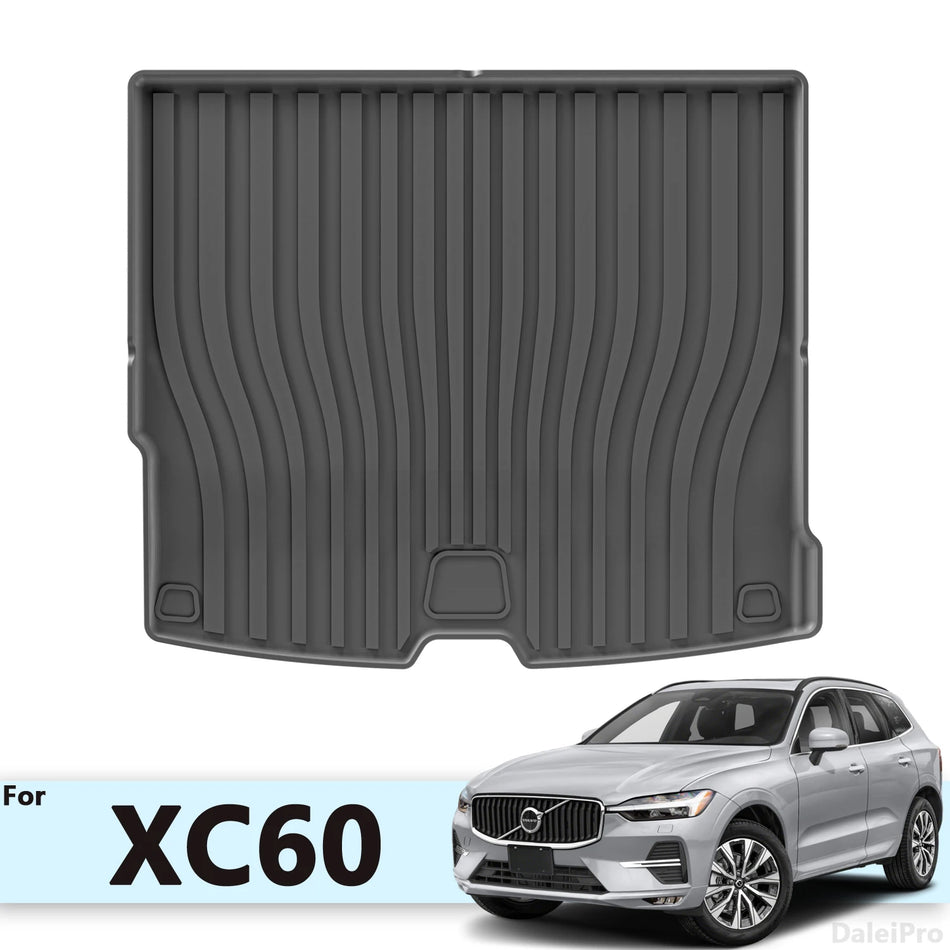 Volvo XC60 Přizpůsobené zadní kufrové rohože Voděodolný TPE potah