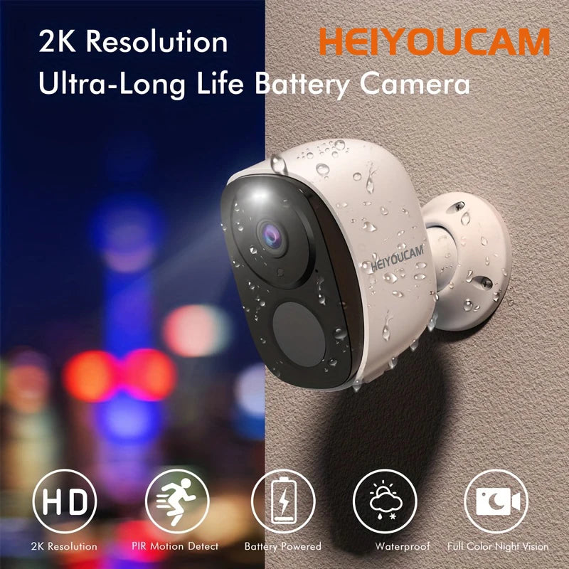 2K 3MP Wireless Security Camera