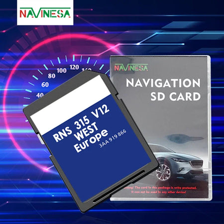 SD Card 3AA051866BE Update &ndash; West EU Navigation For VW