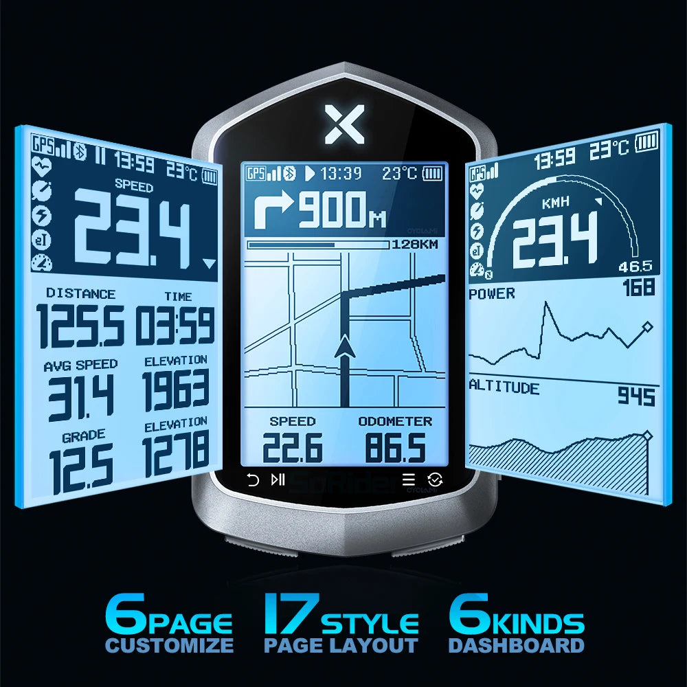 XOSS NAV Plus NAV2 NAV+ Bike Computer &ndash; Accurate GPS Route Navigation