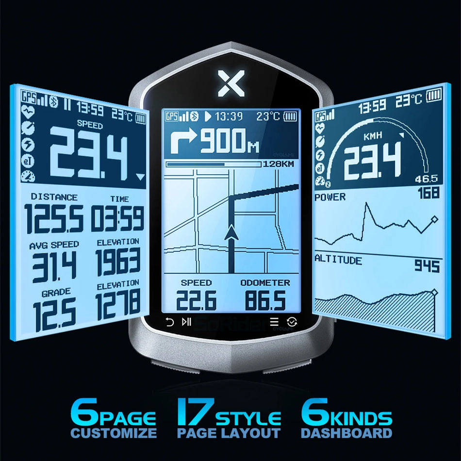 XOSS NAV Plus NAV2 NAV+ Bike Computer &ndash; Accurate GPS Route Navigation