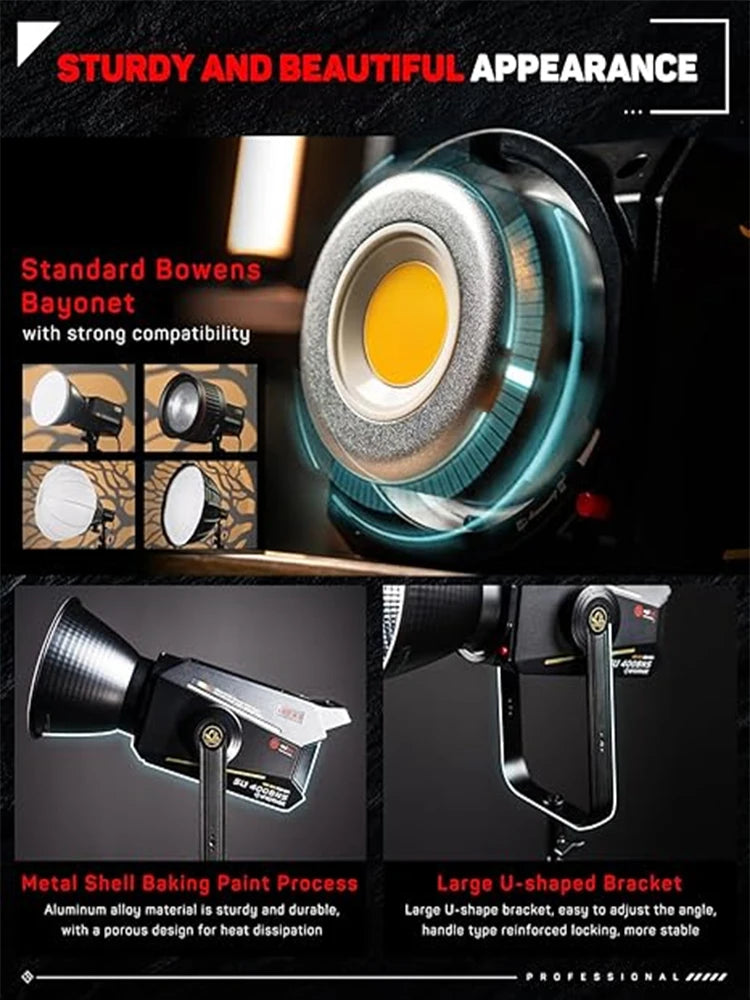 iFootage Anglerfish SL1 400BNS LED Light &ndash; Bi Color