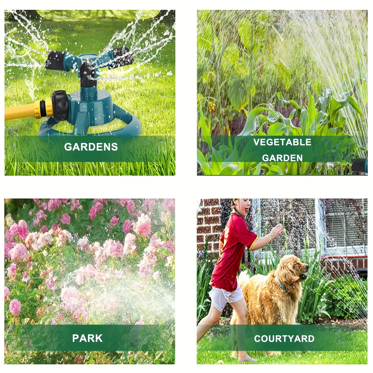 360&deg; Auto Rotating Spray Nozzle