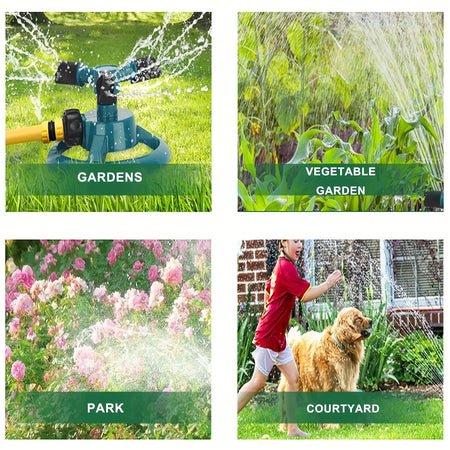 360&deg; Auto Rotating Spray Nozzle