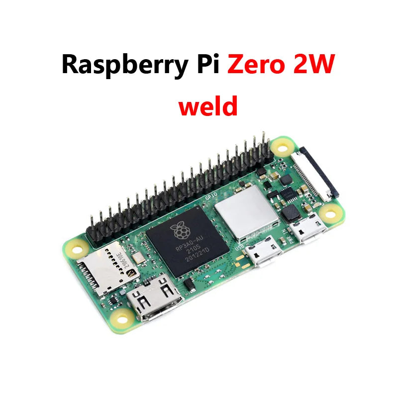 Raspberry Pi Zero 2 W &ndash; Enhanced Connectivity with WiFi and Bluetooth Zero-2W-Solder