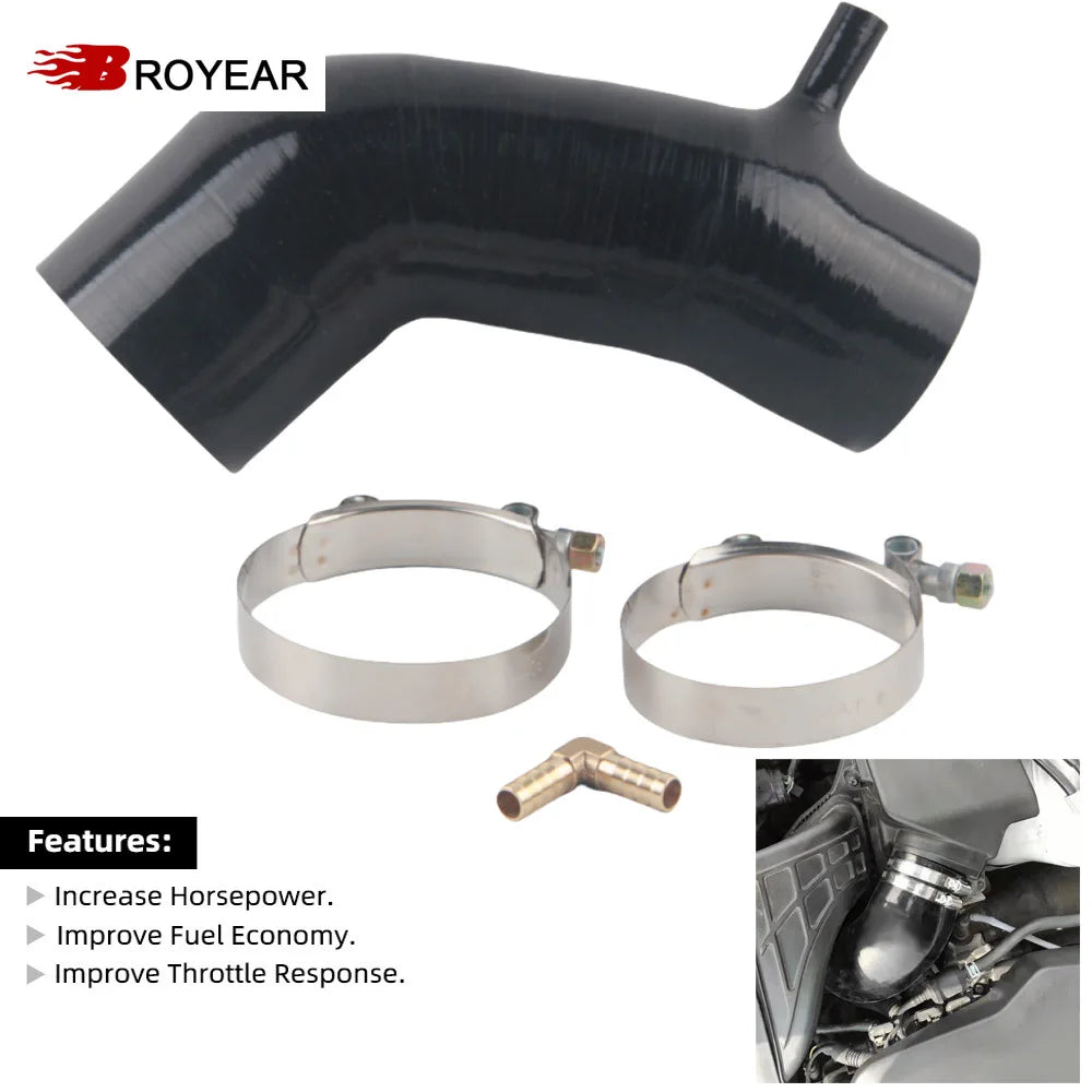 Silicone Air Intake Hose For Audi A5 8T A4 B8 S4 06H129629F by InterCyprus Trading Ltd