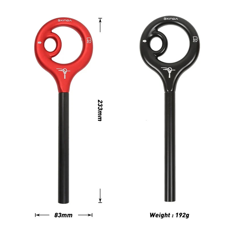 Xinda 25kN Aluminum Figure 9 Ring Descender &ndash; High Strength