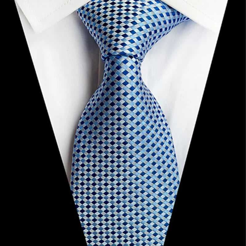 Luxury Striped Floral Tie for Men - 68 Colours Available LUD-63 / CHINA