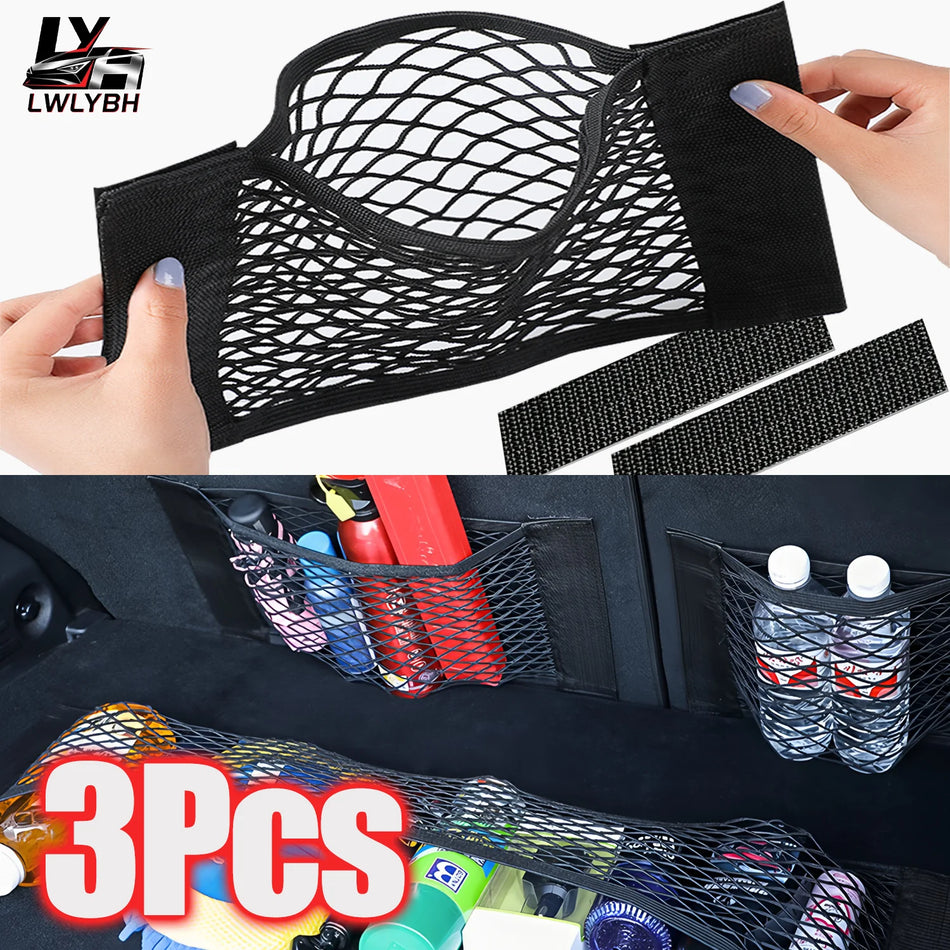 Car Trunk Net &ndash; Universal Mesh Organizer For Car Storage