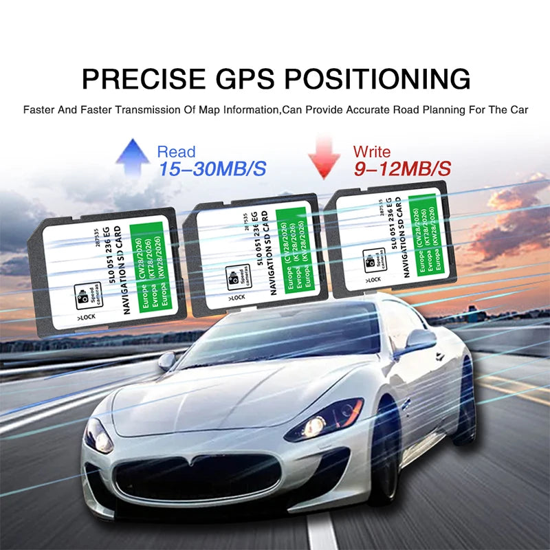 Amundsen SD Card 2026 Update For Skoda - Full UK EU Map