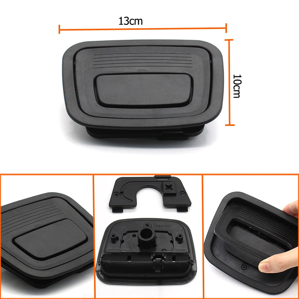 Boot Mat for Mercedes-Benz CLA A B C GLA GLB Rear Trunk Floor Carpet PC and ABS