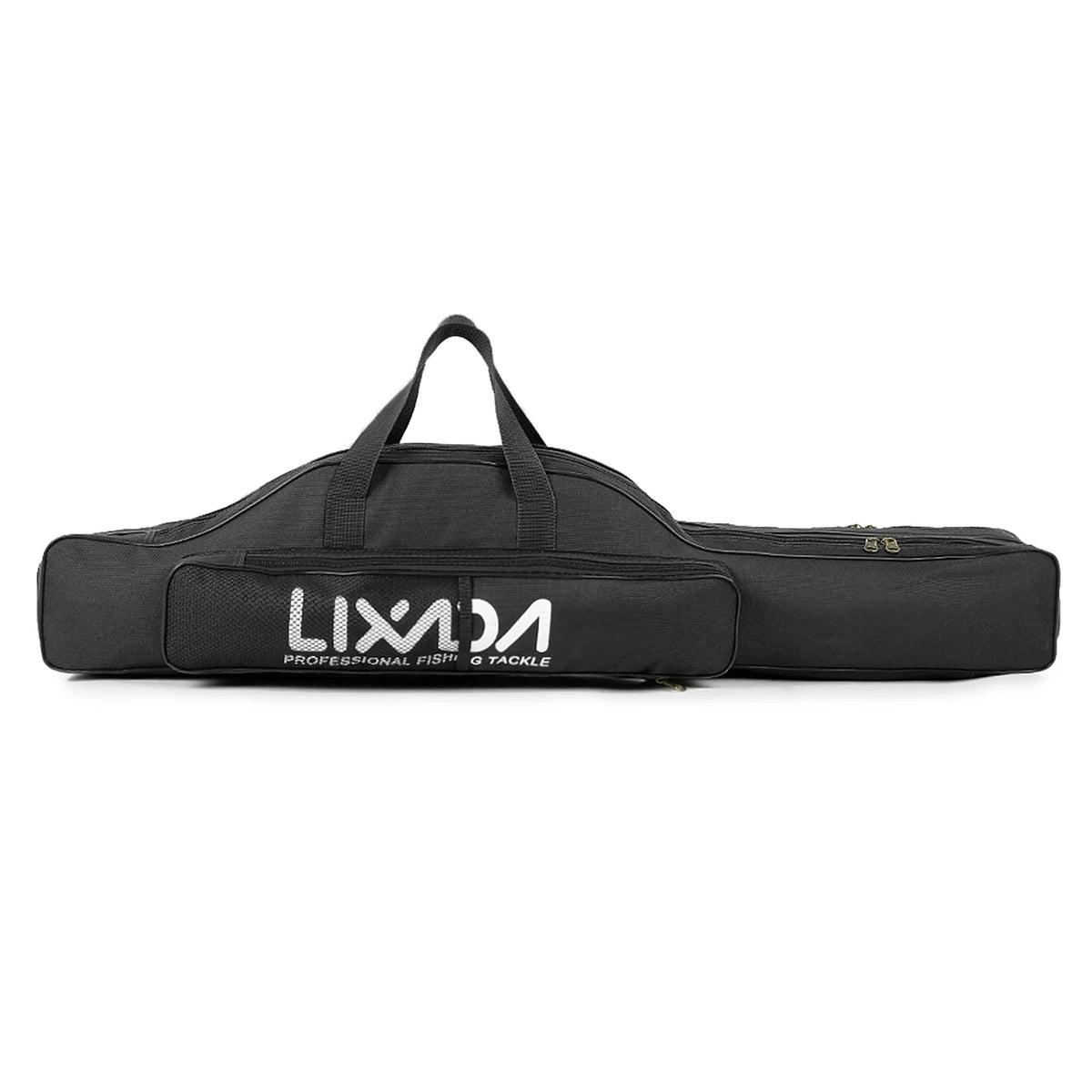 LIXADA Tackle Pack - Portable Folding Rod Bag Organizer Black  100CM