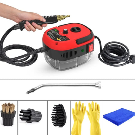 2500W High Pressure Steam Cleaner for Home &amp; Auto - 220V/110V red / 110 V / US