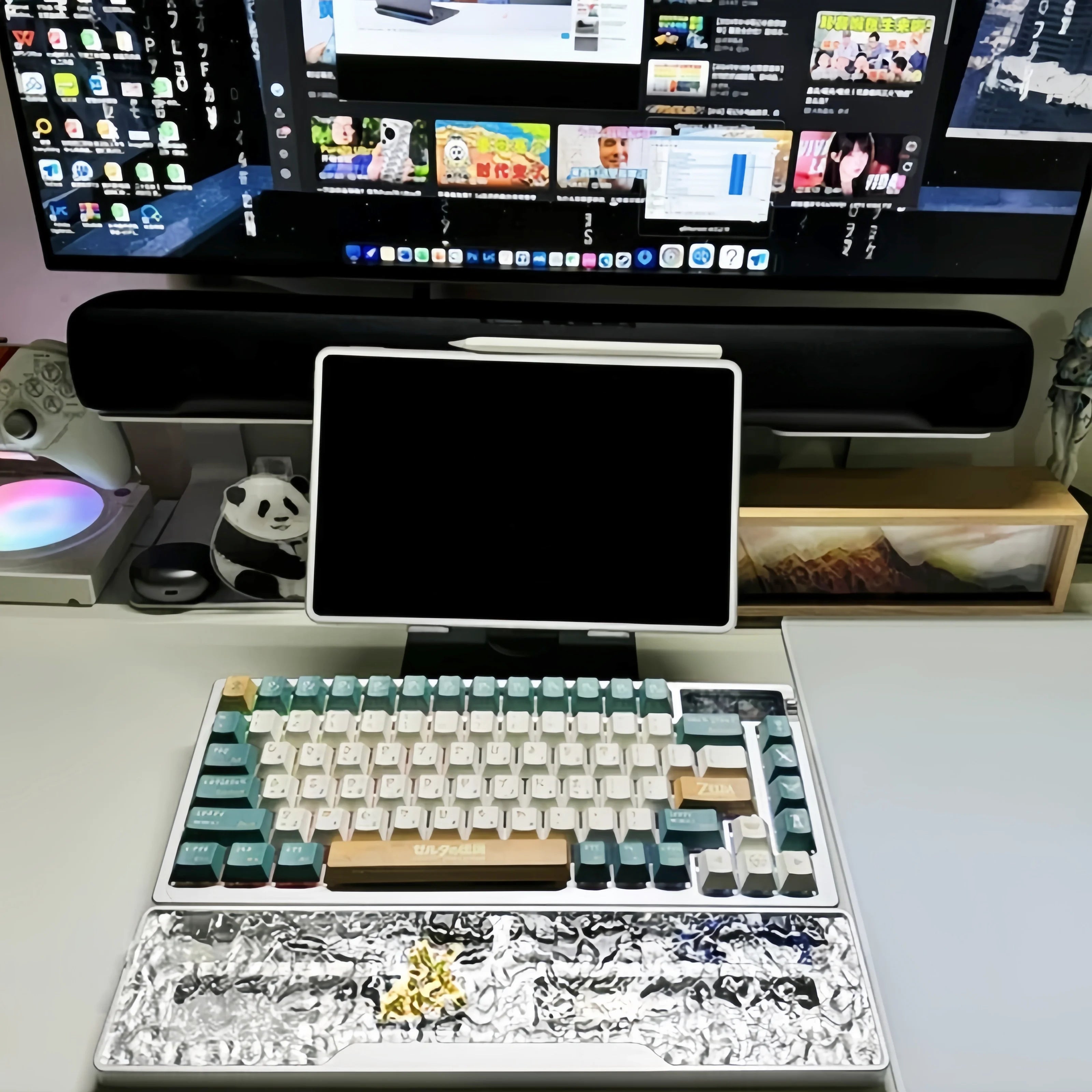 New Titan Nation Zelda Tear Keycap 150 PBT &ndash; High Height