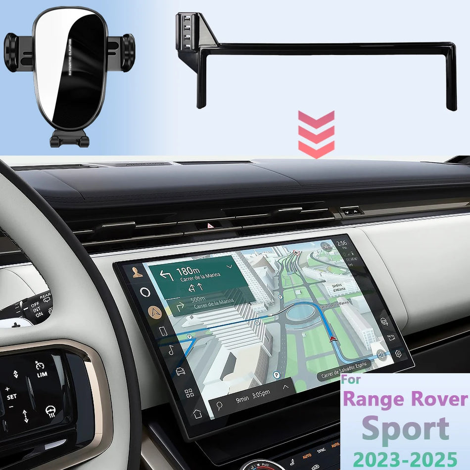 Range Rover Sport Bil Telefonhållare Trådlös Snabbladdning