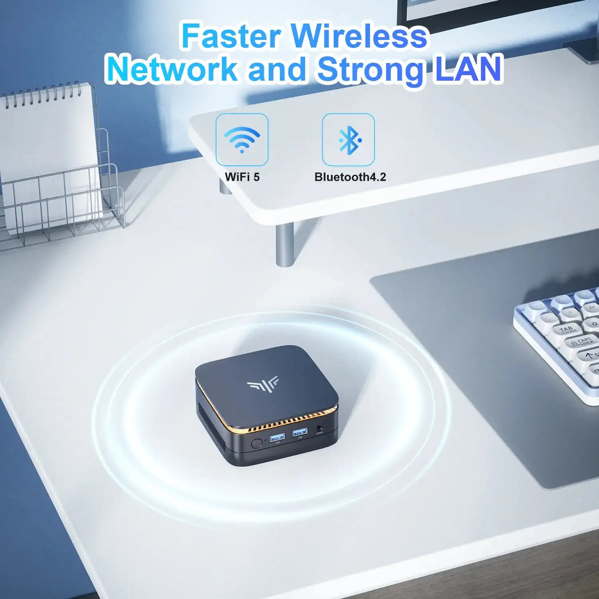 Kamrui N97 Mini PC Intel Alder Lake 16GB RAM 512GB SSD