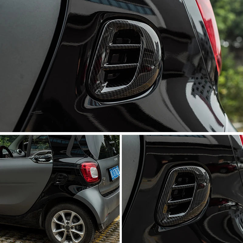 Smart 453 Fortwo 2015-2018 3D Exterior Air Inlet Decoration Cover - Personalized Car Styling Stickers