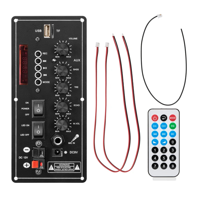 30-120W Bluetooth Amplifier Board &ndash; USB DAC and FM Radio