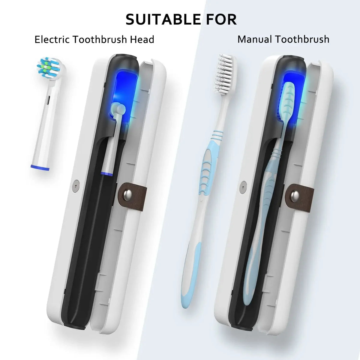 DUTRIEUX Portable UV Toothbrush Case &ndash; UV Sterilizer