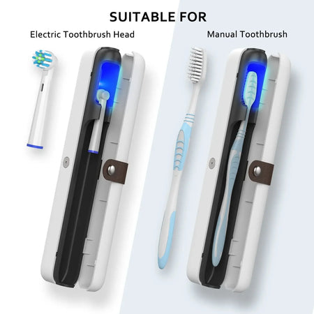 DUTRIEUX Portable UV Toothbrush Case &ndash; UV Sterilizer