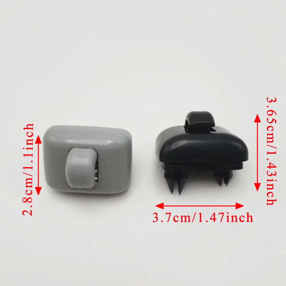 Sunshade Visor Retainer Clip 8U0857562A For Audi Q3 A4 A5 by InterCyprus Trading Ltd