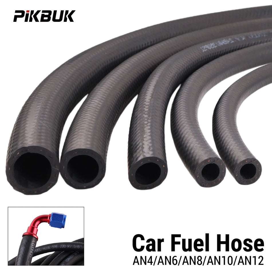 Nylon Braided Fuel Hose With PTFE Core For E85 And Diesel 6Mm To 19Mm by InterCyprus Trading Ltd