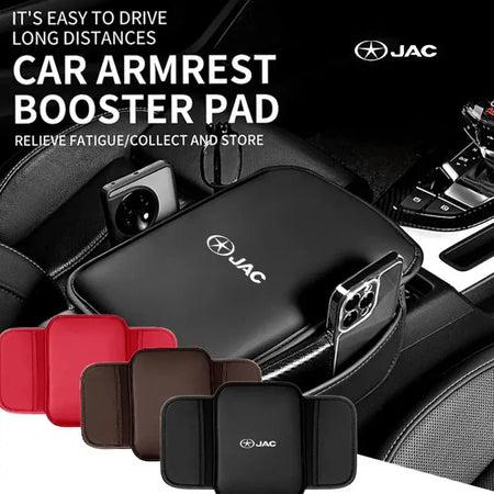 Center Console Arm Rest Protector Leather Car Armrest Box Pad Storage Pocket for JAC Motors T6 T8 T9 JS4 JS6 E30X accessories by InterCyprus Trading Ltd