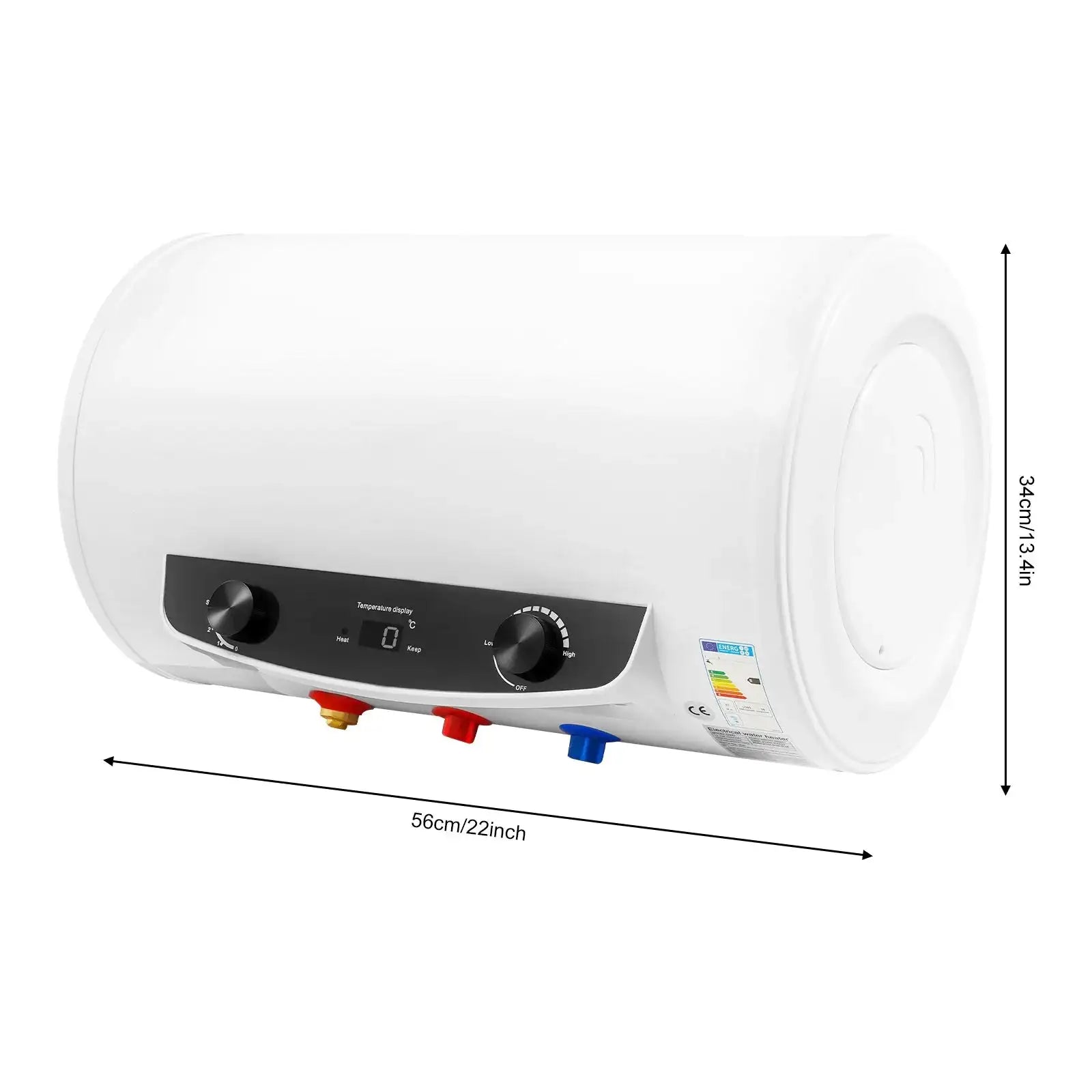 Electric Tank Water Heater 100L &ndash; Temperature 77 To 167 F 100L / france