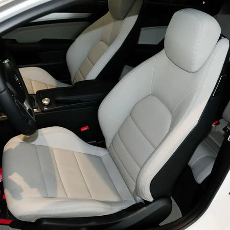 Mercedes C204 Coupe Faux Leather Front Seat Covers