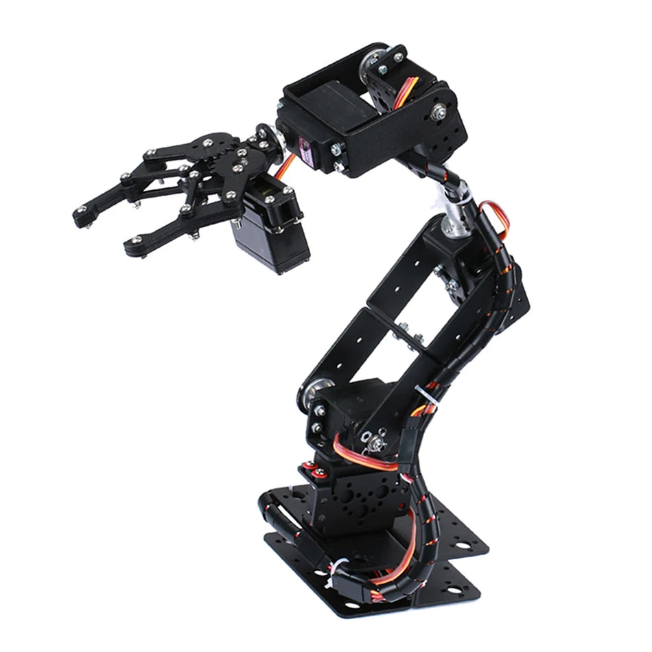 6-DOF Roboterarm DIY-Kit für Maker-Bildung, Metalllegierungskomponenten