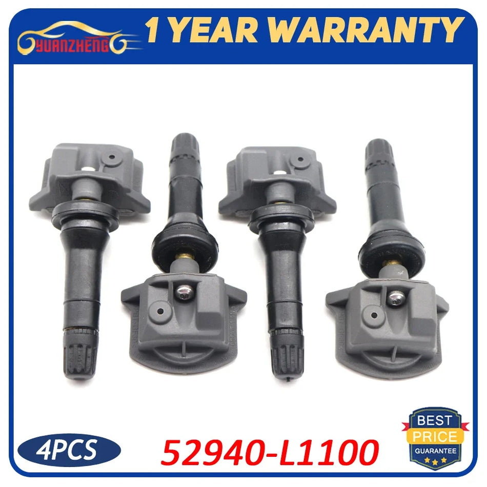 TPMS jutiklis 52940-L1100 433MHz Hyundai Sonata DN8 Elantra Seltos Optima ir kiti Hyundai modeliai