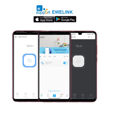 Smart Temp Humidity Wifi Switch 10A &ndash; Alexa And Google Home