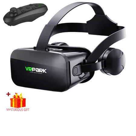 AyeBeau VRpark 3D Virtual Reality Headset for Smartphones Headphone Remote A / CHINA