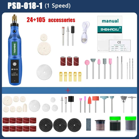 SHENHAOXU Mini Electric Grinder with USB Charging and Adjustable Speed PSD-018-1-group2