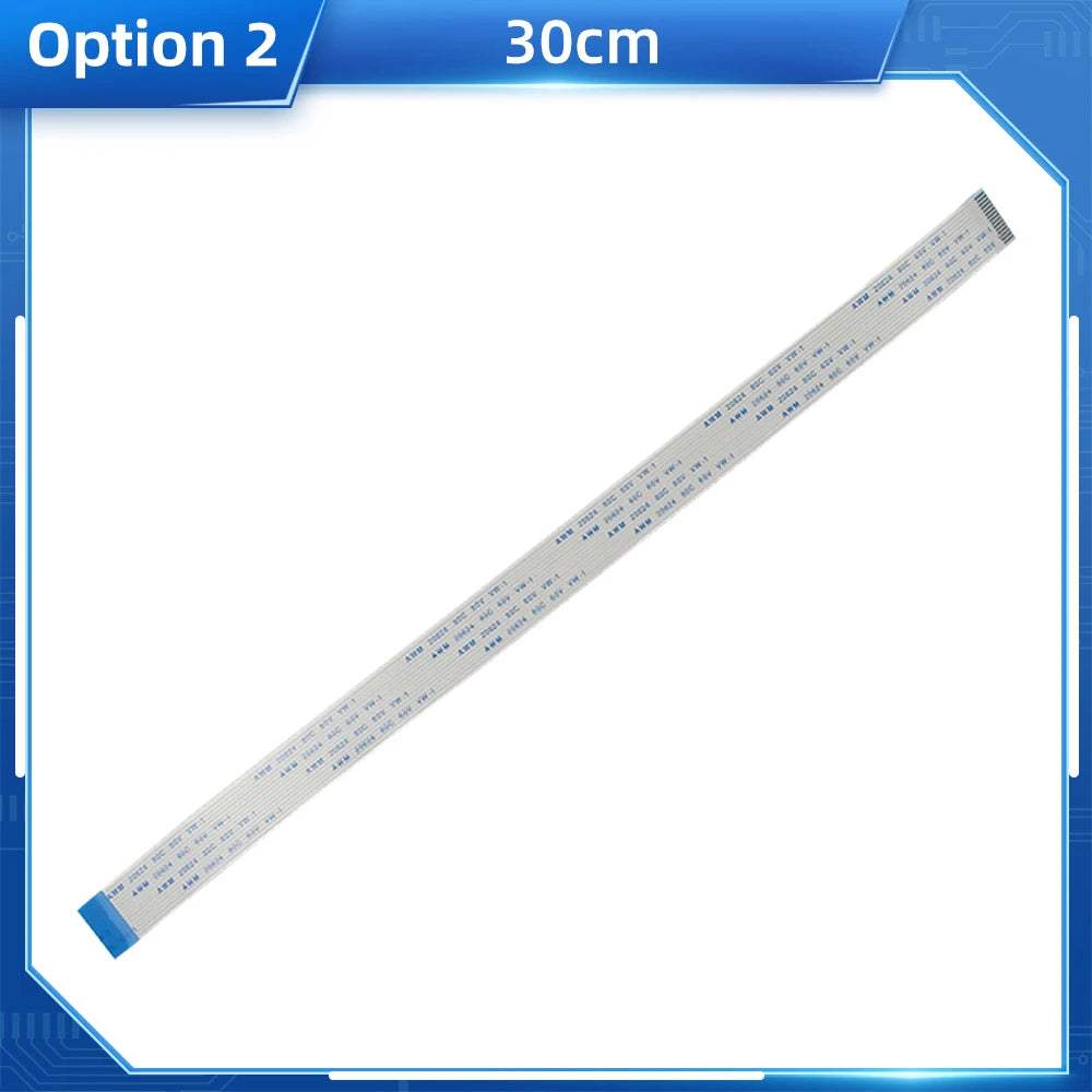 Raspberry Pi Camera Cable &ndash; Flexible Flat Design for Easy Installation 30cm