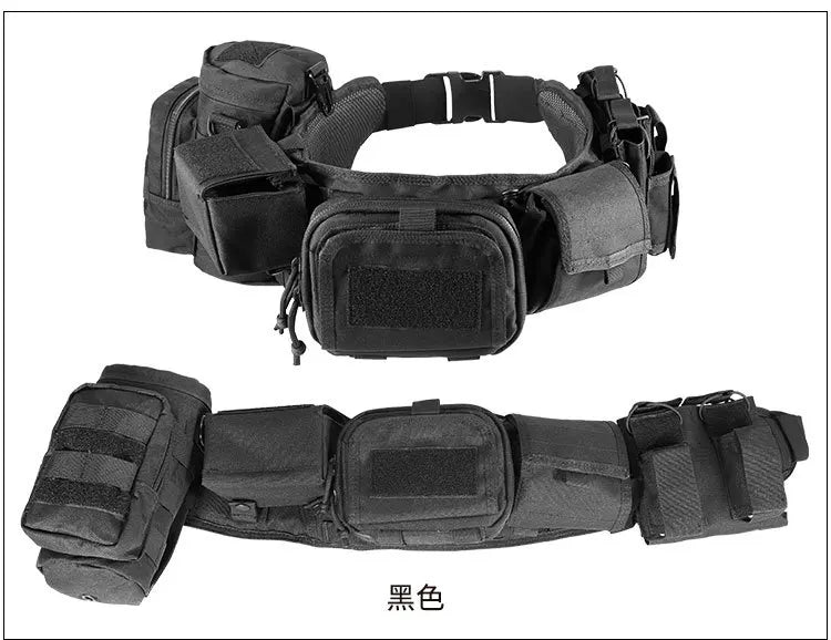 Yakeda Tactical Waist Bag &ndash; Ultra Lightweight Comfort Black / CHINA