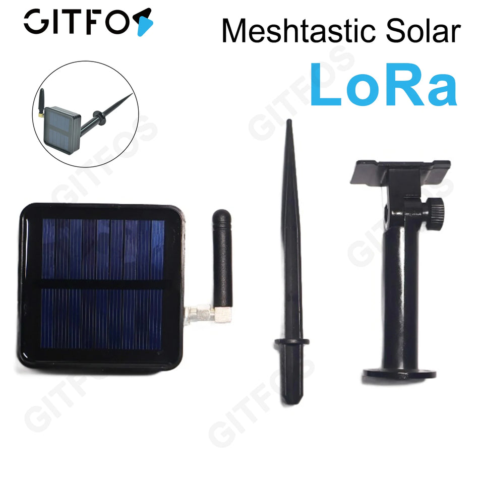 GITFOS Meshtastic Solar LoRa SX1262 Node &ndash; Long Range Mesh