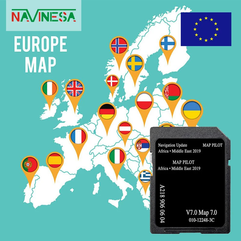 Garmin A2189060604 SD Card &ndash; Africa Middle East Maps