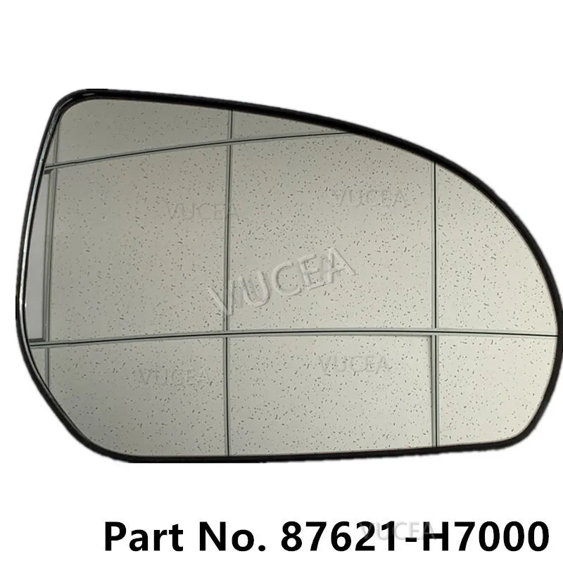 Passenger Rearview Mirror Glass For Kai Soluto Pegas 2018 2022 87621H7000