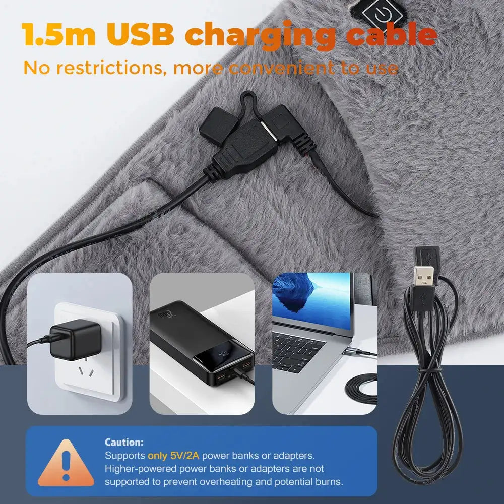Uterus Warming Belt Heating Pad USB Warmer 45 55 65C