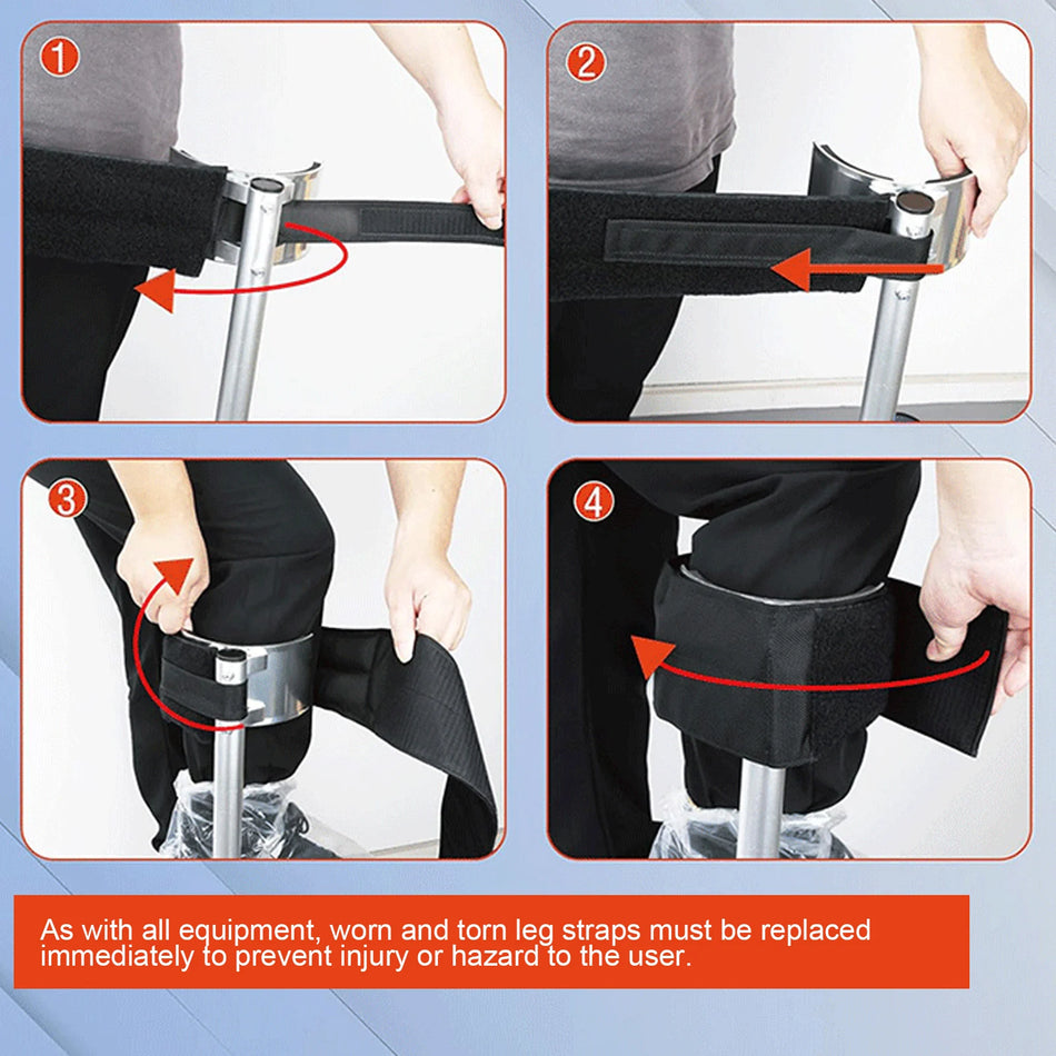 Stilts Straps - Secure Fit With Tear Resistant Nylon Default Title