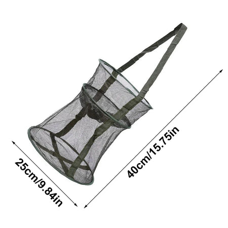 Foldable Fishing Nets - Durable, Lightweight &amp; Portable for Fish &amp; Shrimp