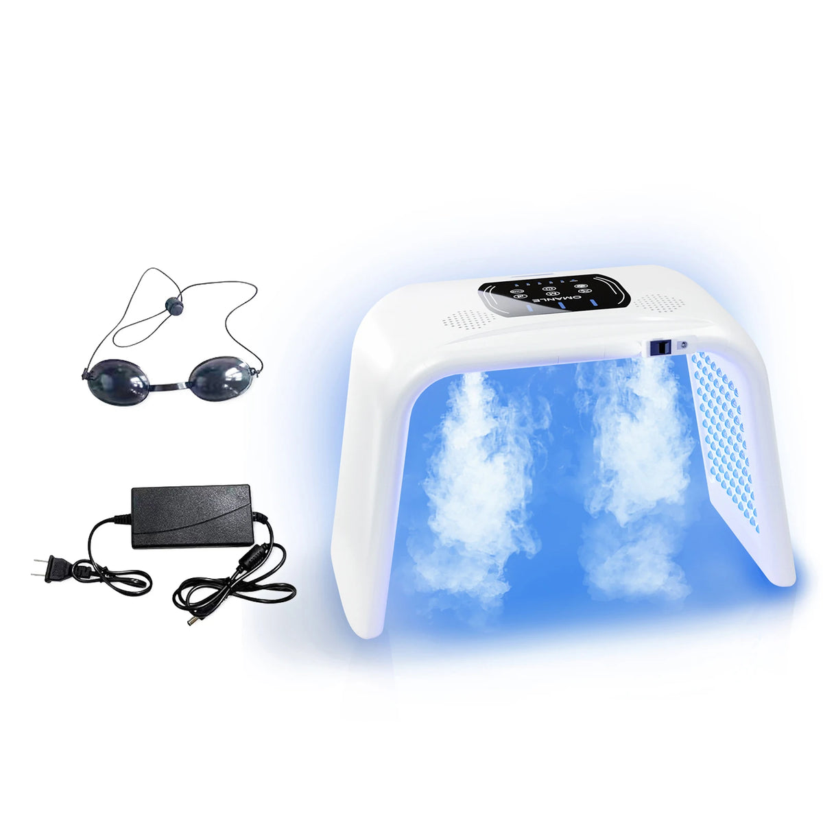 VamsLuna 7 Color LED Facial Mask &ndash; Photon Rejuvenation White